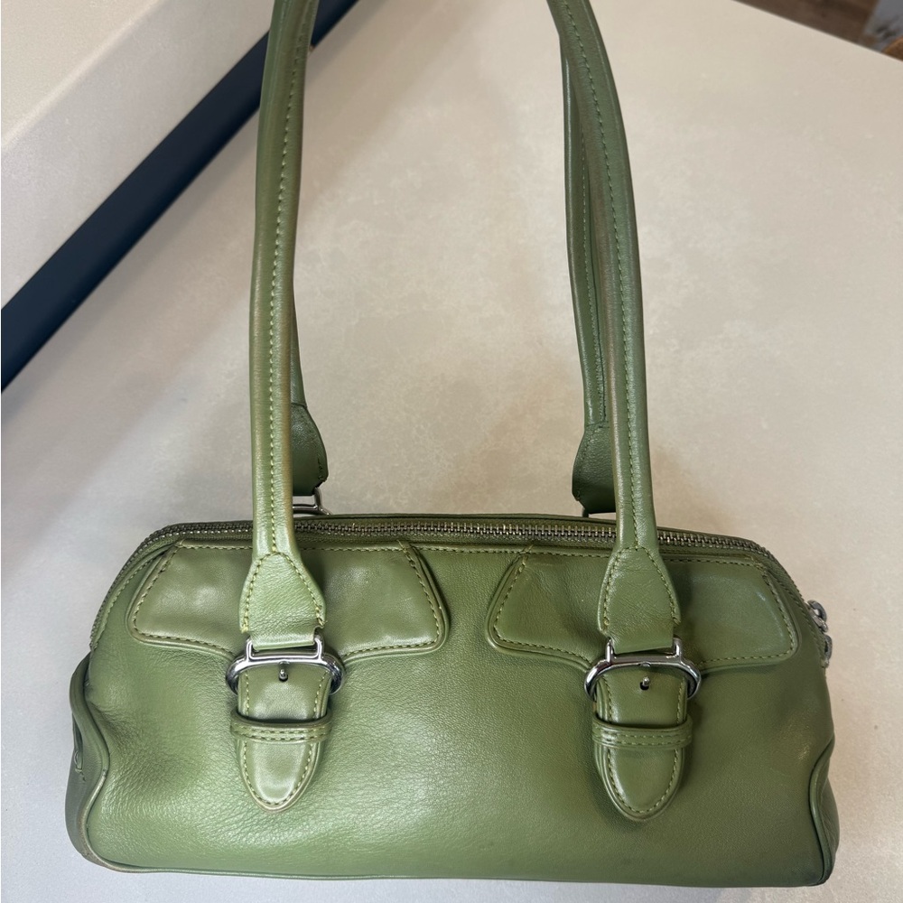 Cole Haan Y2K Green Shoulder Bag